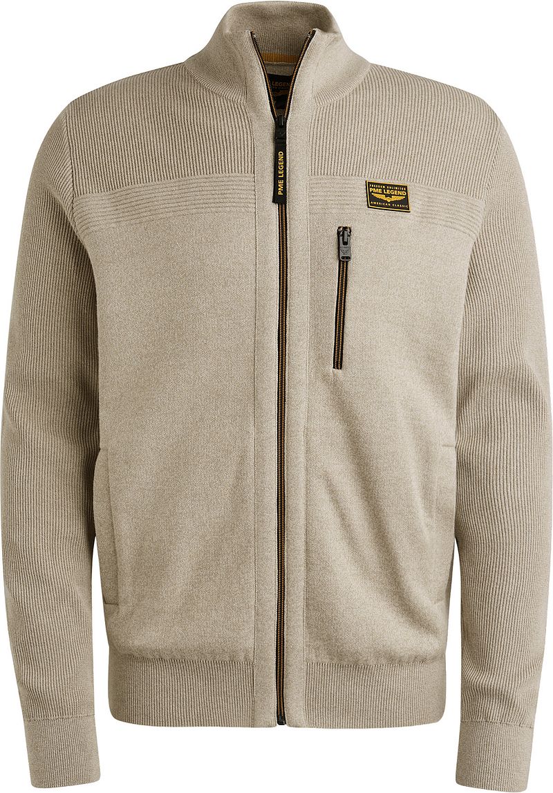 PME Legend Strickjacke Beige - Größe 3XL günstig online kaufen