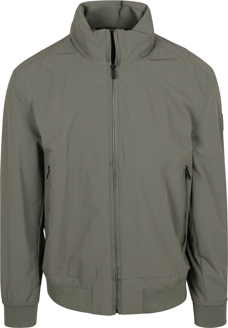 BOSS Okri Jacke Grau - Größe 44 günstig online kaufen