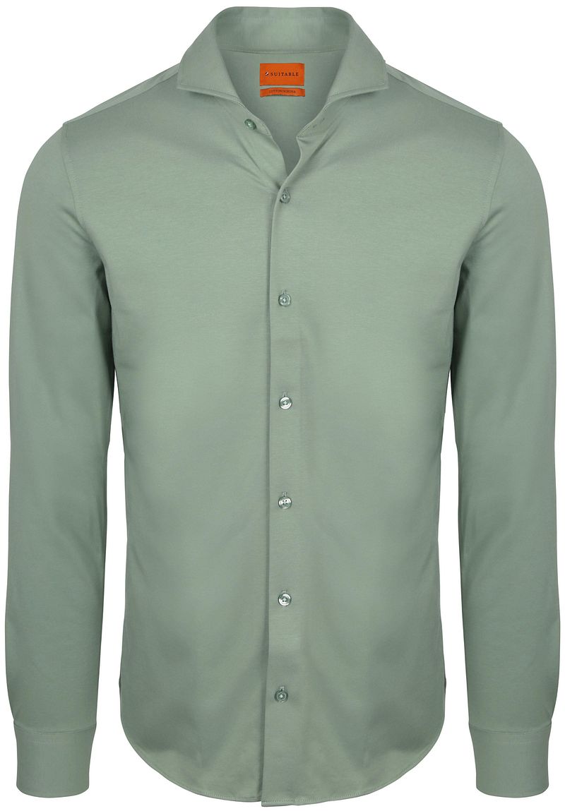 Suitable Sorona Hemd Mid Grün - Größe 39 günstig online kaufen