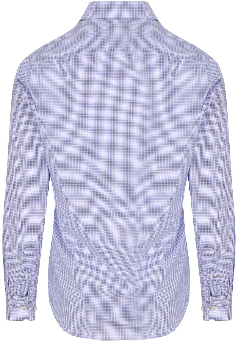 Steppin' Out Hemd Karos Blau Rosa - Größe M günstig online kaufen