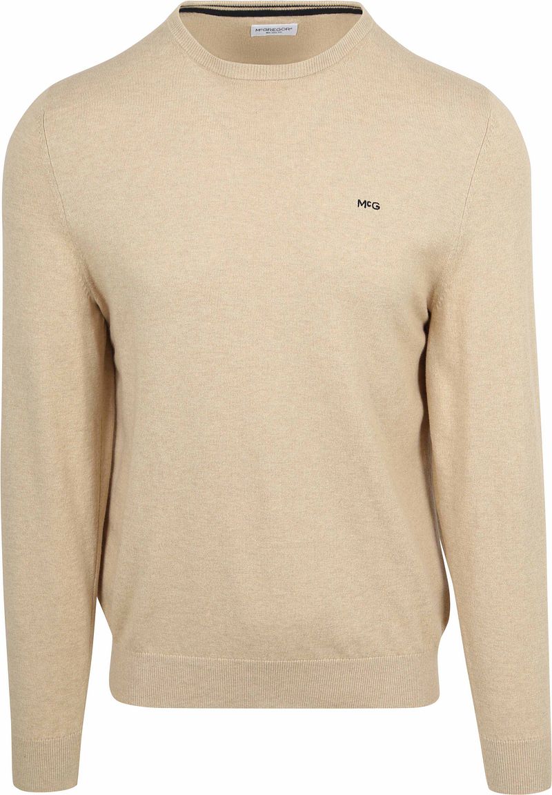McGregor Pullover Cotton Cashmere Sand - Größe M günstig online kaufen
