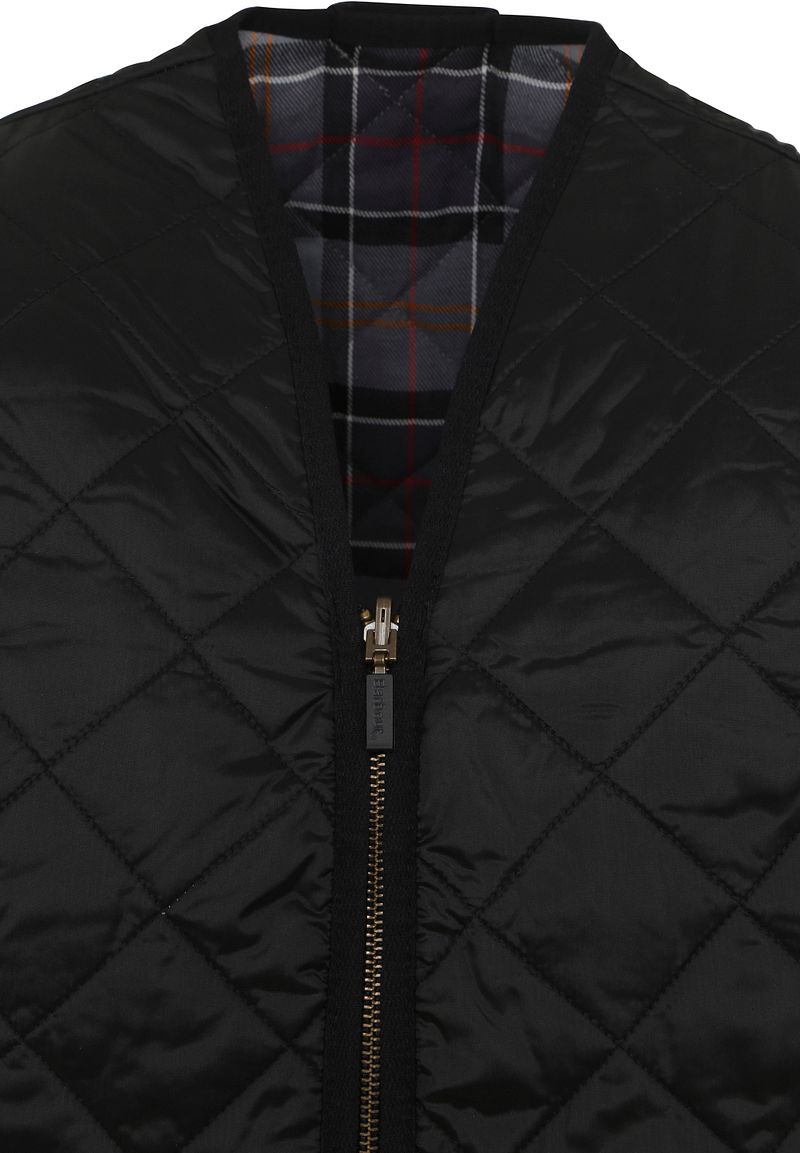 Barbour Innenfutter Quilted Zip-in Schwarz - Größe 48 günstig online kaufen
