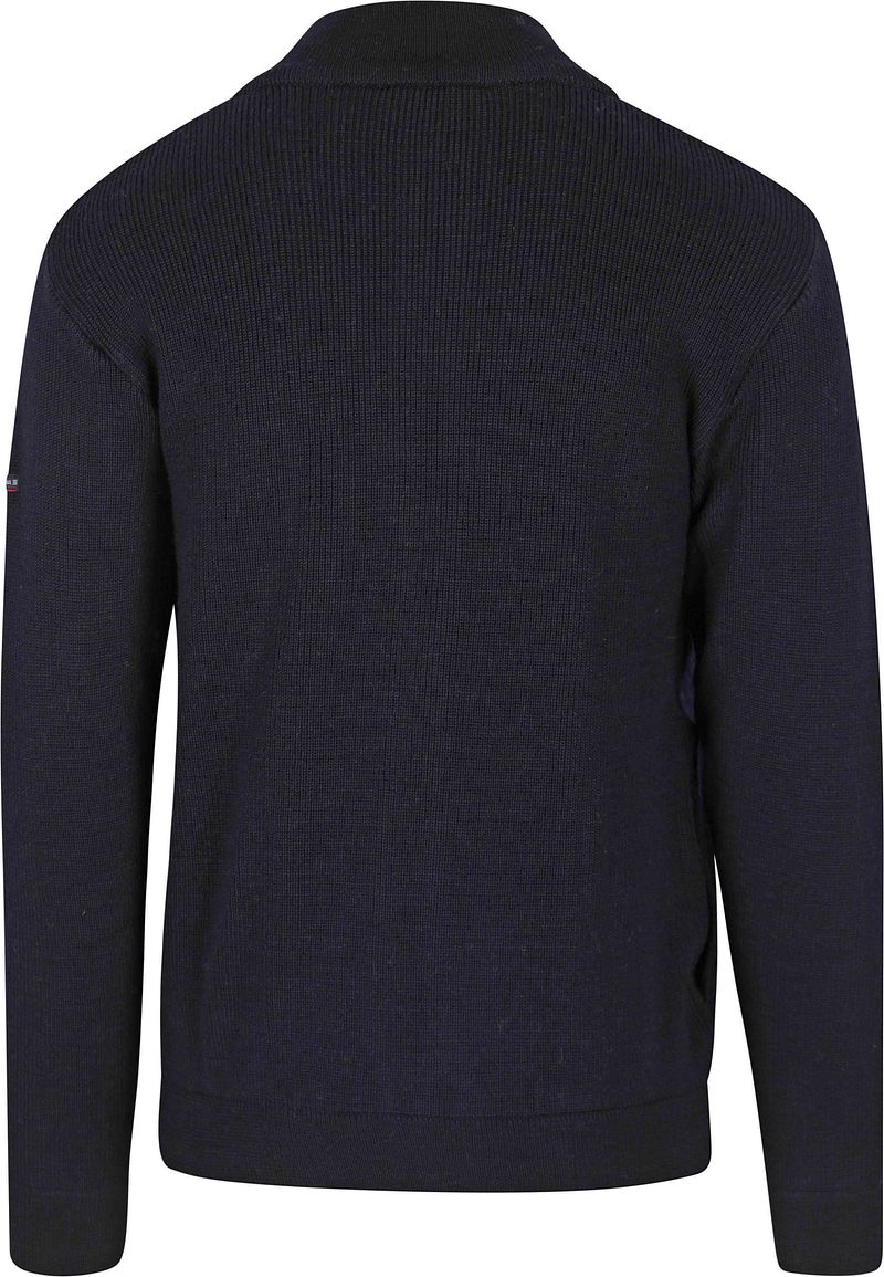 Armor-Lux Kerlouan Strickjacke Wolle Navy - Größe XXL günstig online kaufen