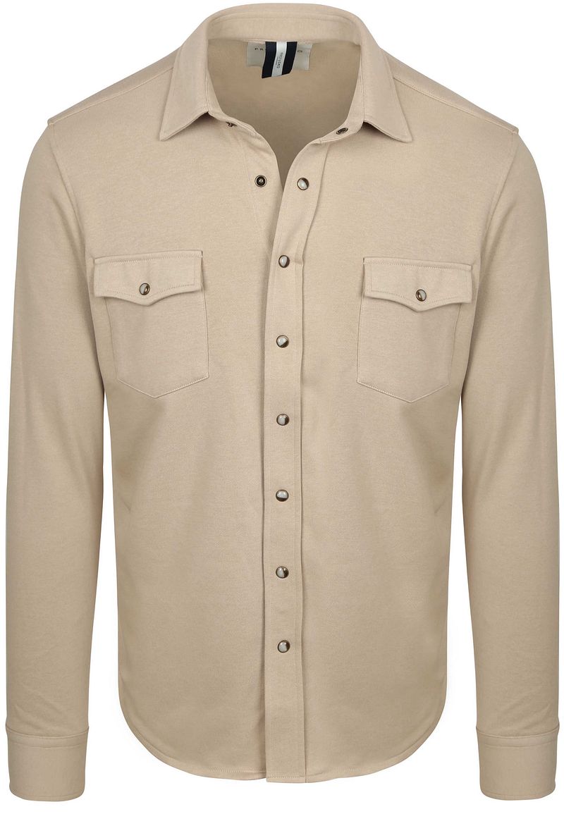 Profuomo Overshirt Western Beige - Größe XL günstig online kaufen