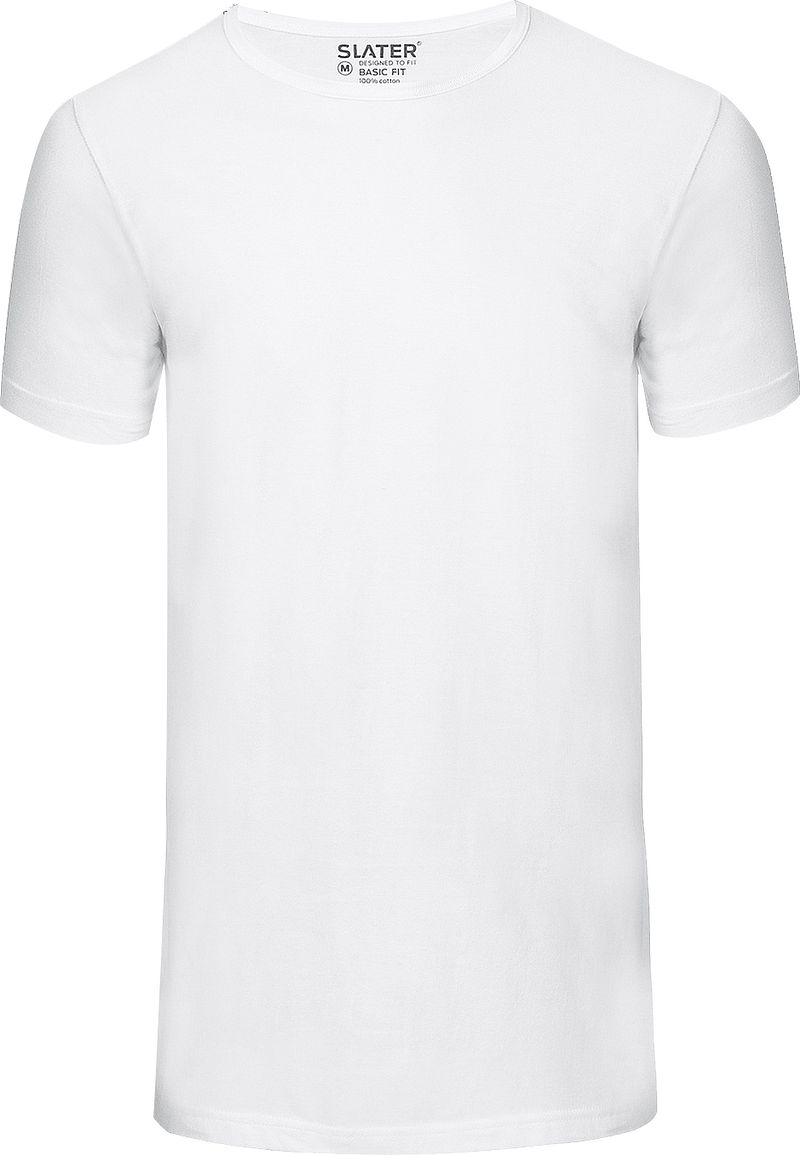 Slater 2er-Pack Basic Fit T-shirt Weiß - Größe L günstig online kaufen