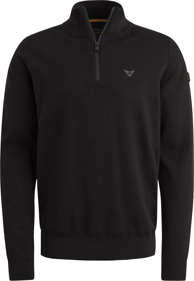 PME Legend Half-Zip-Pullover Schwarz - Größe 3XL
