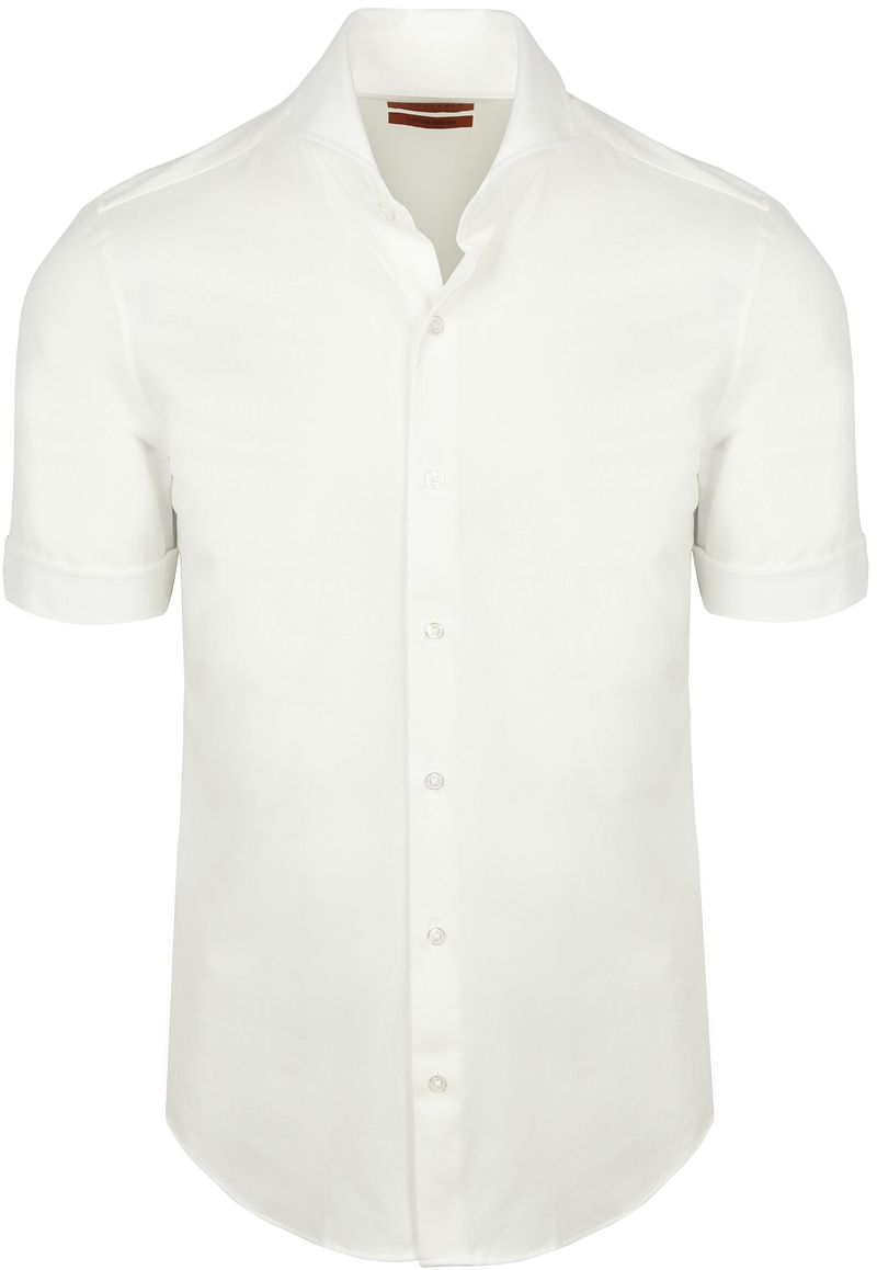 Suitable Shortsleeve Sorona Overhemd Erik Wit