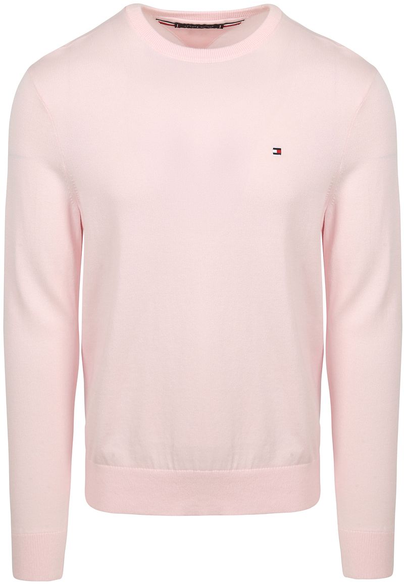 Tommy Hilfiger Pullover Essential Rosa - Größe L günstig online kaufen