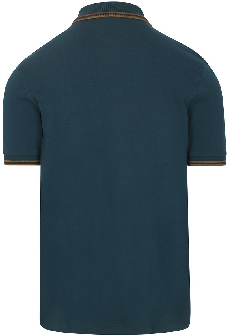 Fred Perry Polo Twin Tipped M3600 Petrol - Größe S günstig online kaufen