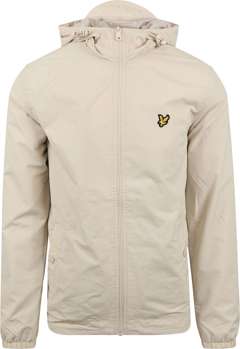 Lyle & Scott Zip Jacke Beige - Größe XXL günstig online kaufen