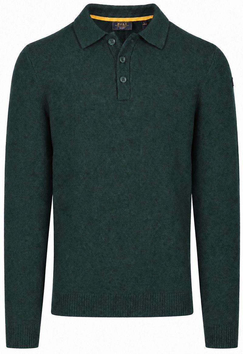 NZA Pullover Dobson Wollmischung Dunkelgrün - Größe L