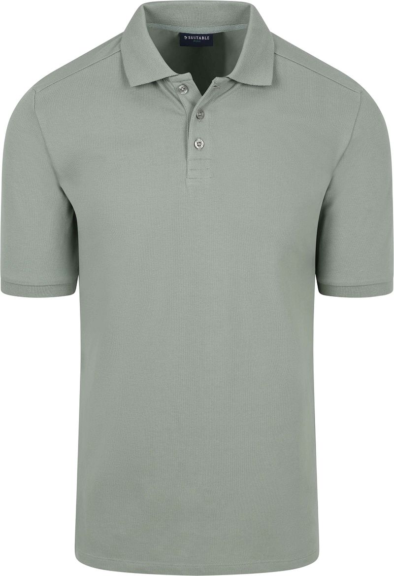 Suitable Respect Polo Tiger Groen