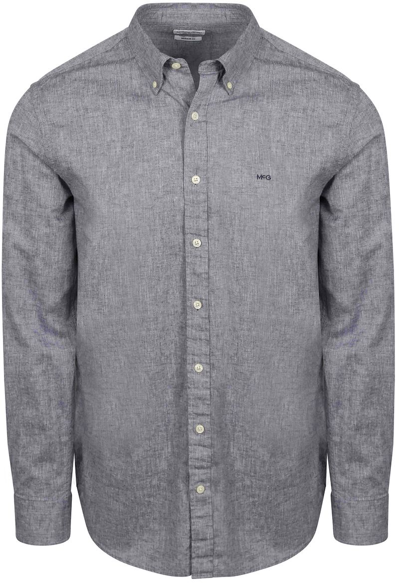 McGregor Hemd Cotton Linen Navy - Größe XXL günstig online kaufen