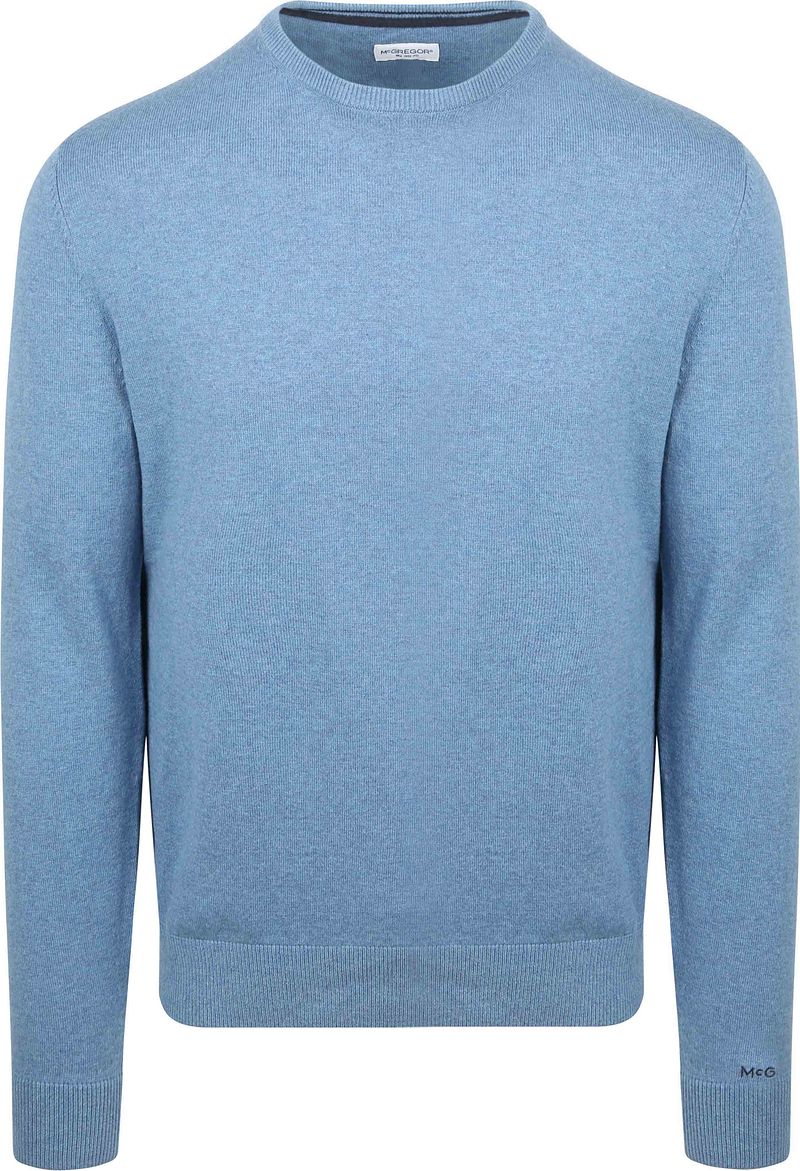 McGregor Pullover Merino Blend Hellblau - Größe XXL günstig online kaufen