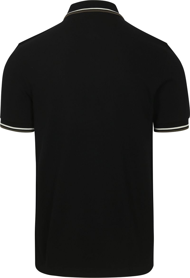 Fred Perry Polo Twin Tipped M3600 schwarz W54 - Größe XL günstig online kaufen