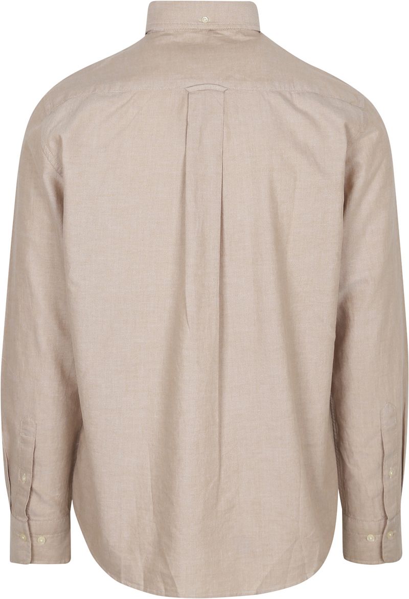 Gant Shirt Oxford Beige - Größe 3XL günstig online kaufen