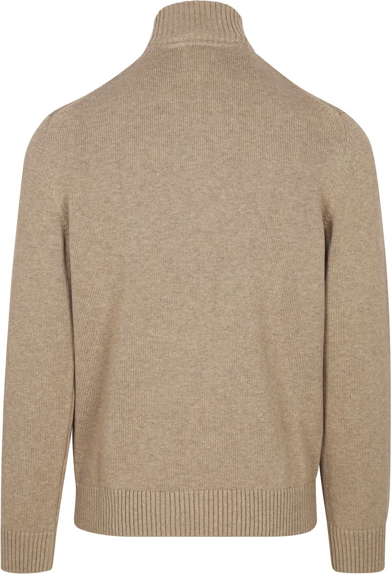 Gant Half Zip Pullover Beige  - Größe L günstig online kaufen