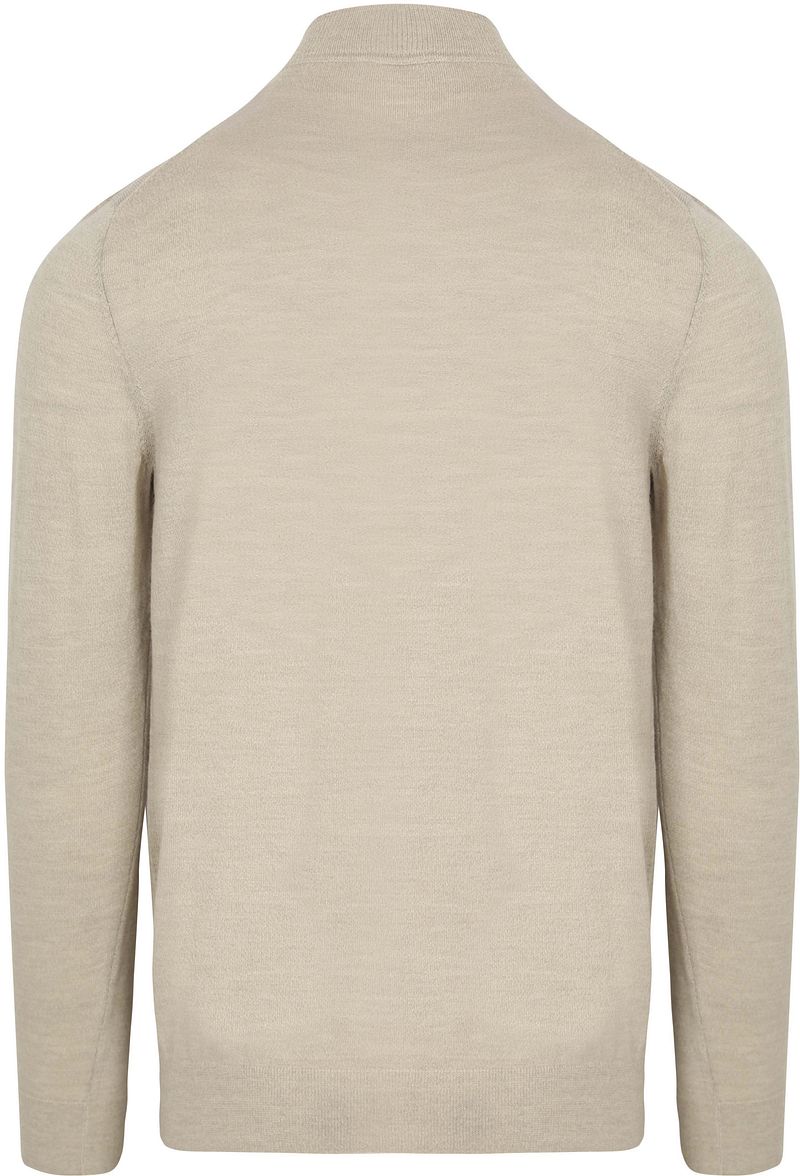 Profuomo Turtleneck Merino Pullover Ecru - Größe S günstig online kaufen