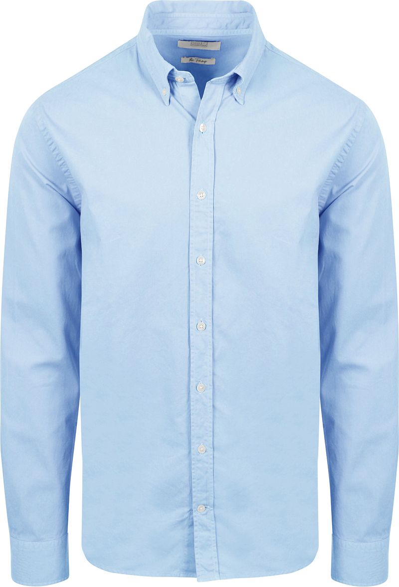 KING Essentials The Tommy Overhemd Lichtblauw