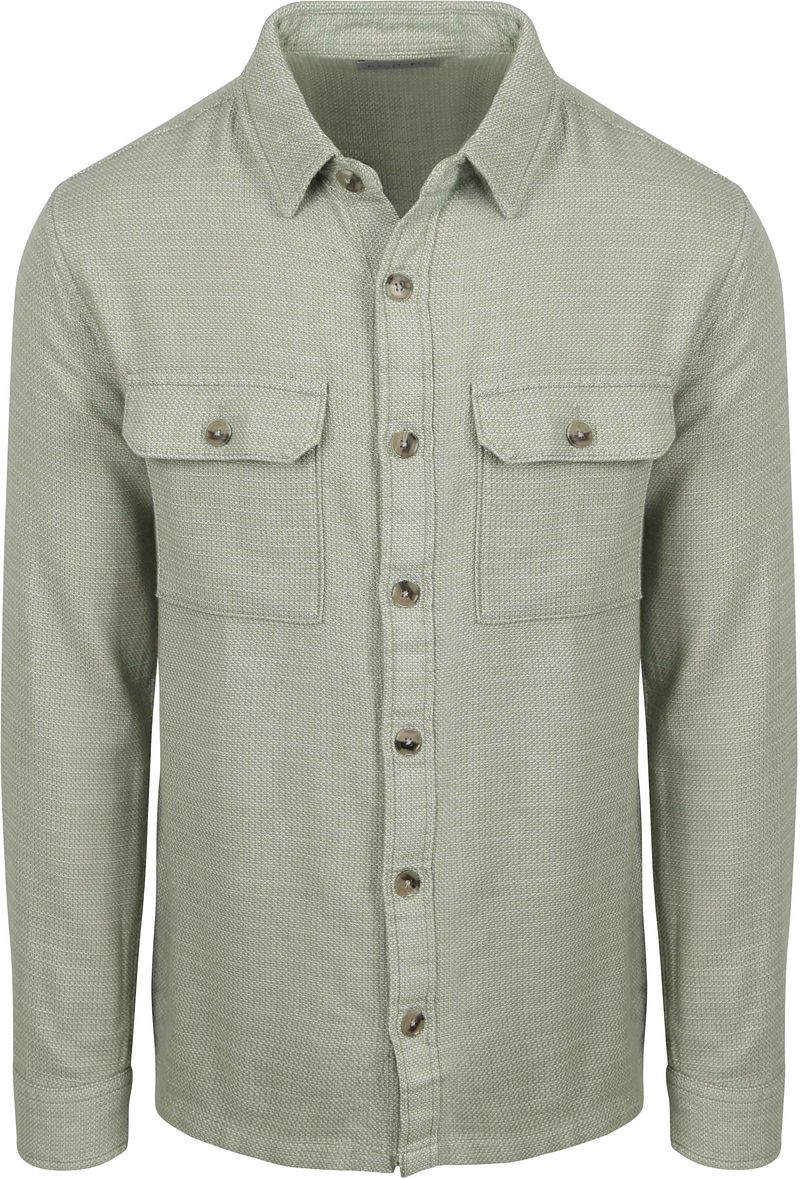 Suitable Overshirt Structure Grün - Größe XXL günstig online kaufen