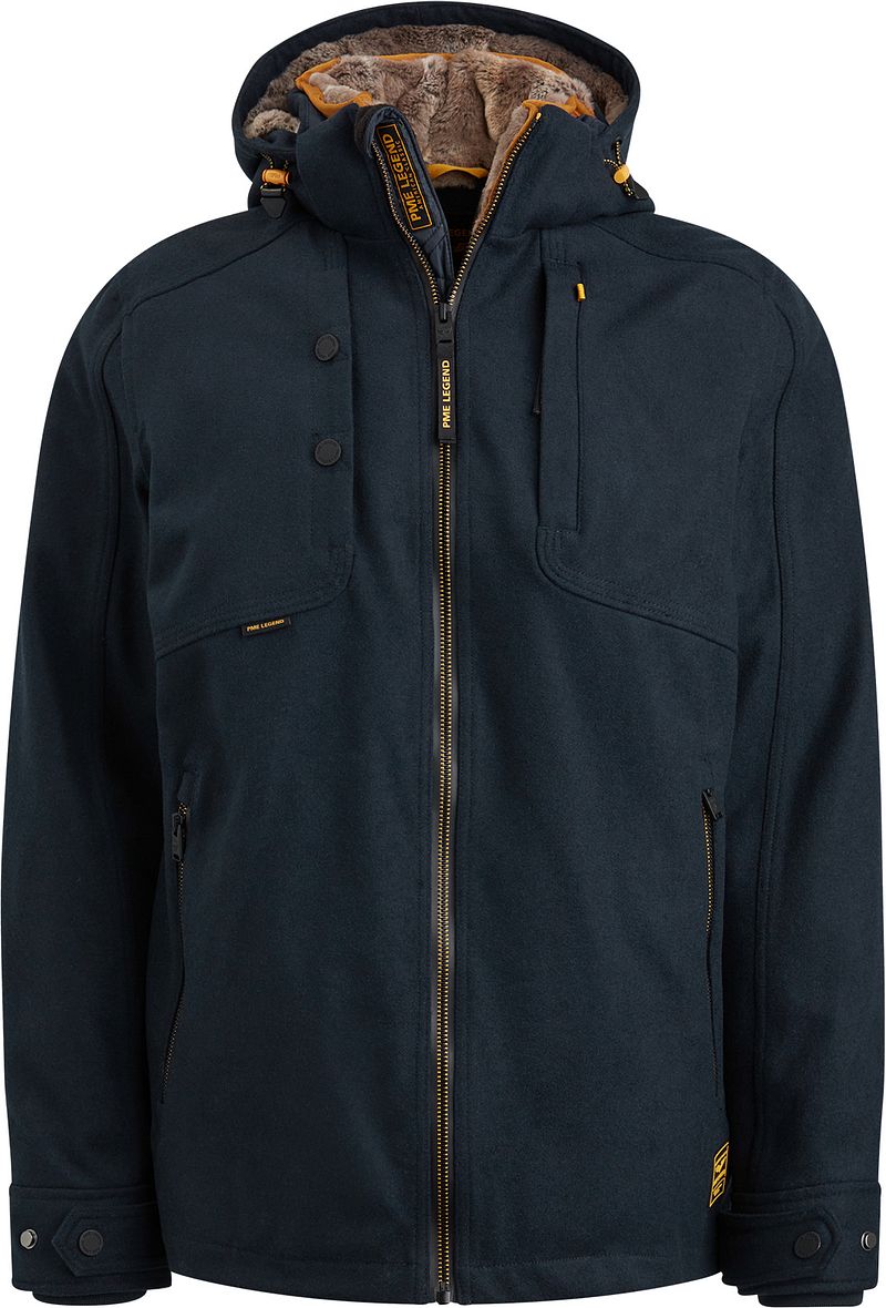 PME Legend Jacke Snowpack Wool 5.0 Navy - Größe XXL günstig online kaufen