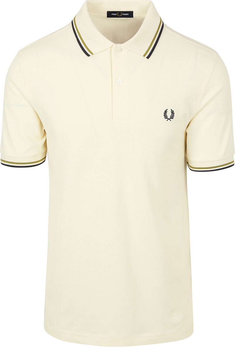 Fred Perry Polo Twin Tipped M3600 Ecru 46A