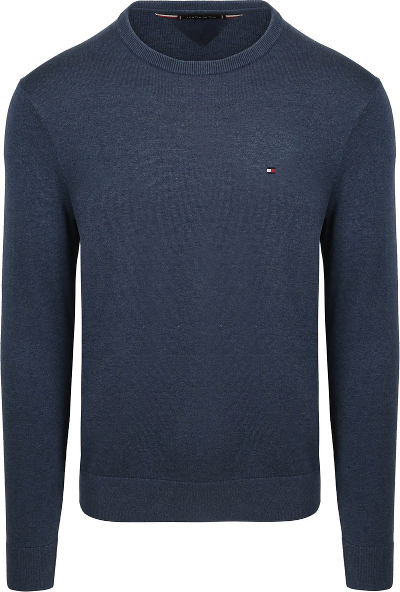 Tommy Hilfiger Essential Pullover Navy - Größe XL