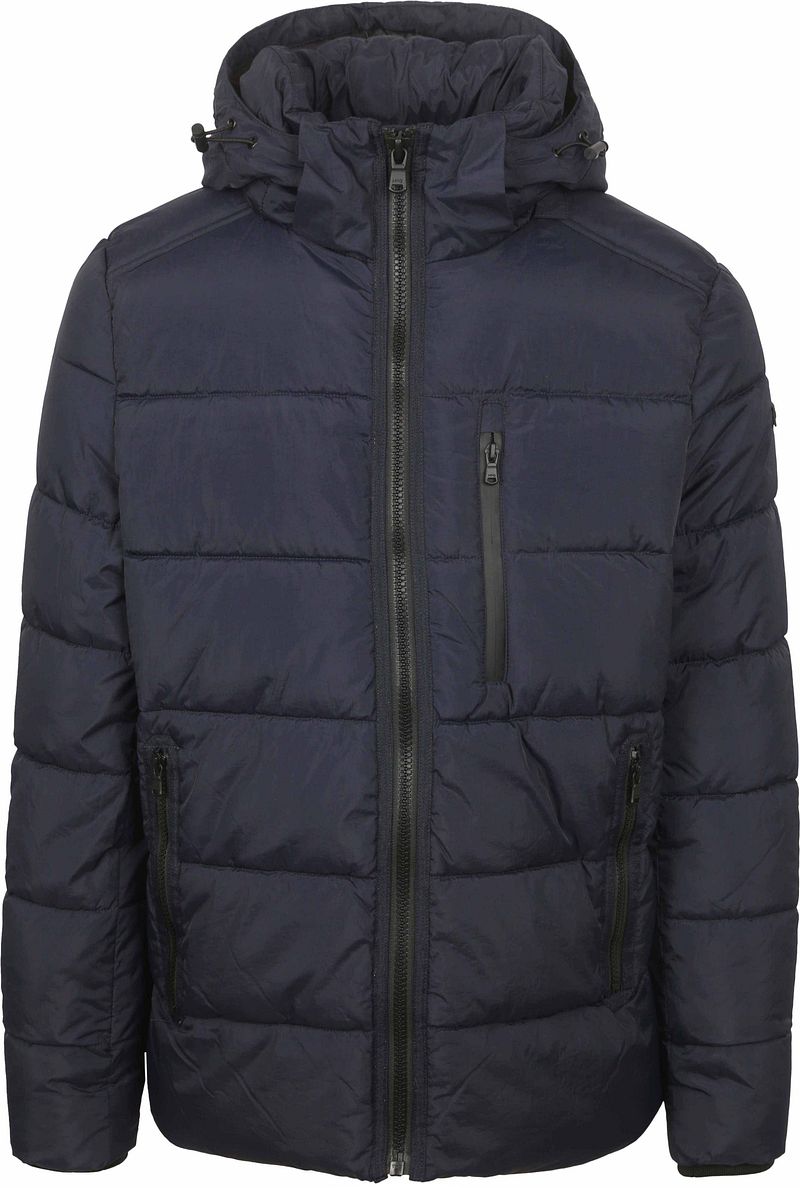 McGregor Jacke Hooded Puffer Marine - Größe XXL