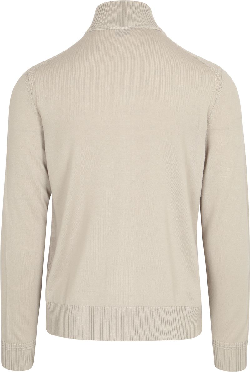 BOSS Avac Strickjacke Woolblend Greige - Größe XL günstig online kaufen