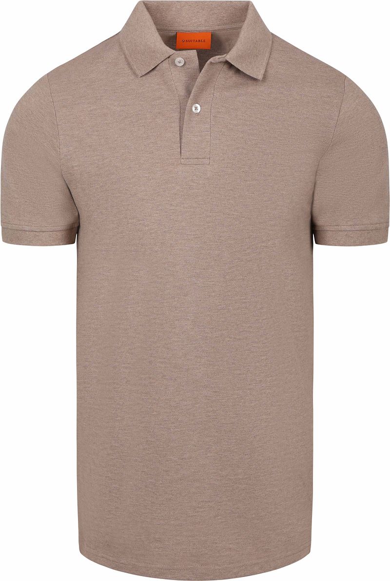 Suitable Poloshirt MEL Piqué Camel - Größe 3XL günstig online kaufen