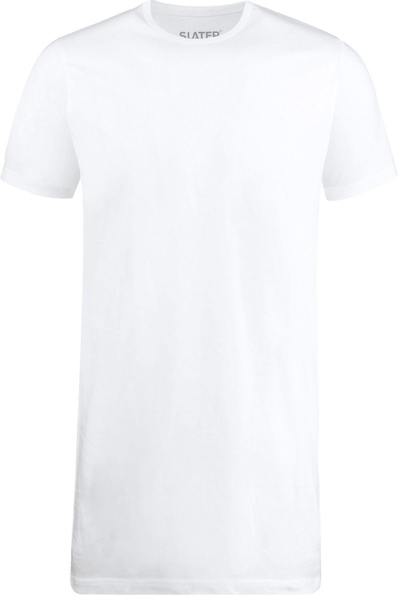Slater 2er-Pack T-shirt Extra Lang Rundhals Weiß - Größe 3XL günstig online kaufen