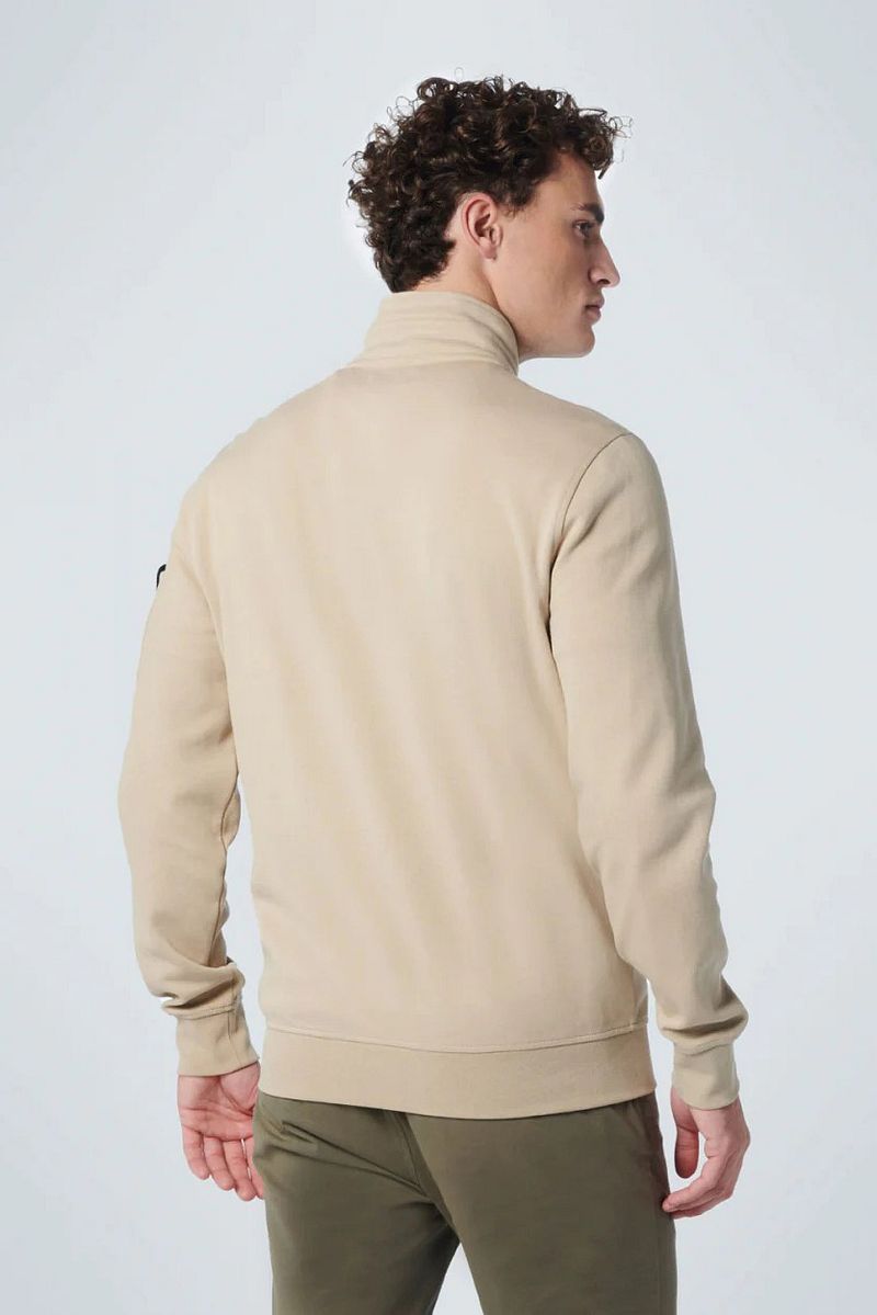 No Excess-Strickjacke Twill Beige - Größe XXL günstig online kaufen