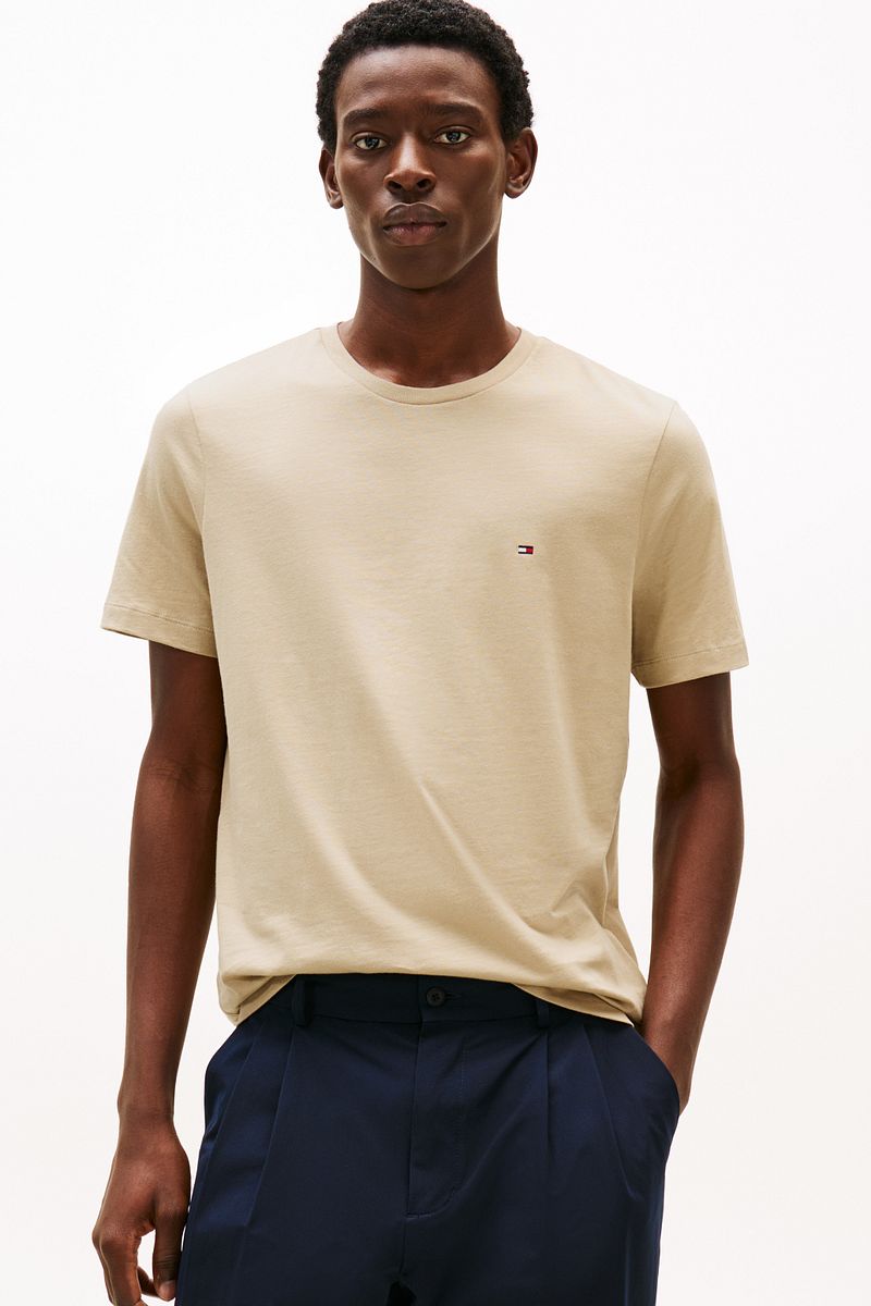 Tommy Hilfiger T-shirt Essential Beige - Größe L günstig online kaufen