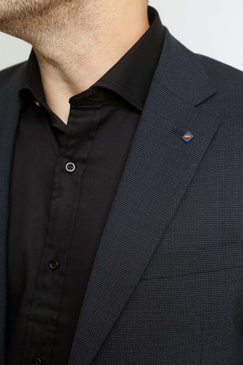 Suitable Strato Pied De Poule Suit Wool Navy - Größe 52 günstig online kaufen
