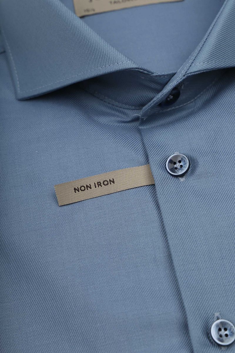 John Miller Hemd Twill Indigo  - Größe 39 günstig online kaufen