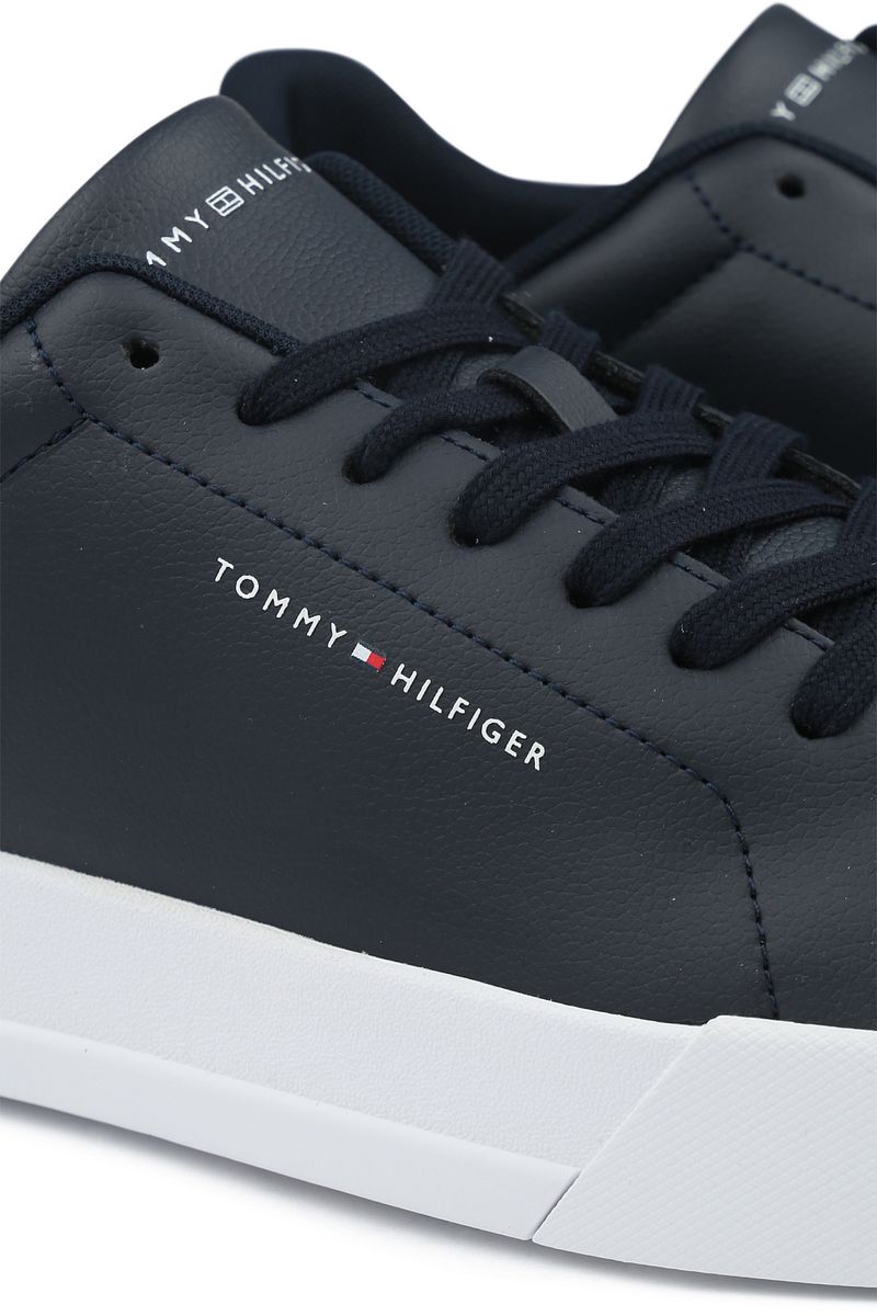 Tommy Hilfiger Sneaker Leather Court Navy - Größe 44 günstig online kaufen
