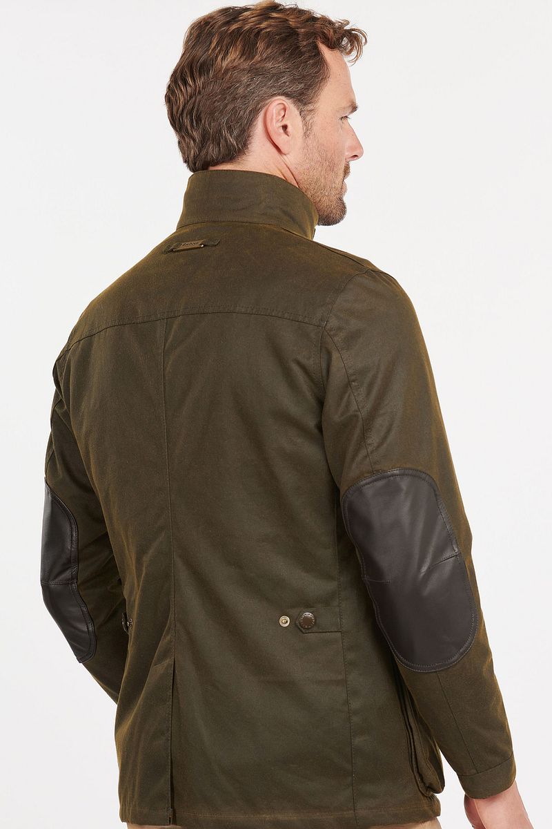 Barbour Wachsjacke Ogston Olive - Größe L günstig online kaufen