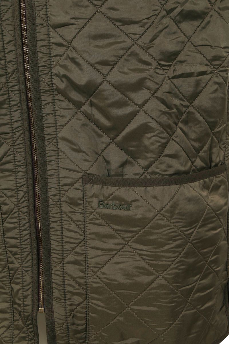 Barbour Innenfutter Polarquilt Grün - Größe M günstig online kaufen