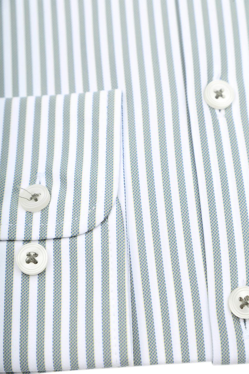 Pure The Functional Shirt Streifen Grün - Größe 38 günstig online kaufen