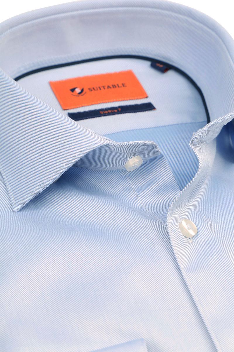 Suitable Hemd Twill Ärmel 7 Hellblau - Größe 43 günstig online kaufen