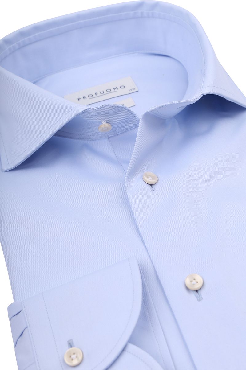 Profuomo Hadleighs Royal Twill Hemd No6 Blau - Größe 41 günstig online kaufen