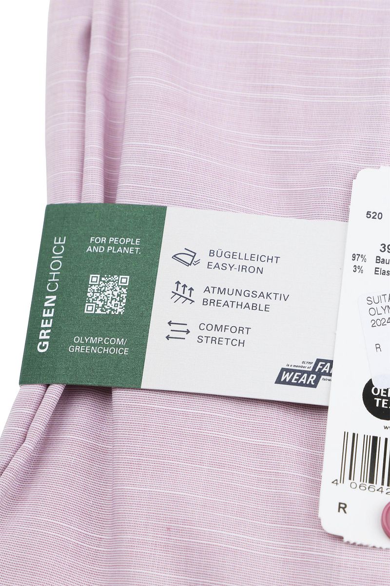 OLYMP Level 5 Hemd Rosa - Größe 39 günstig online kaufen