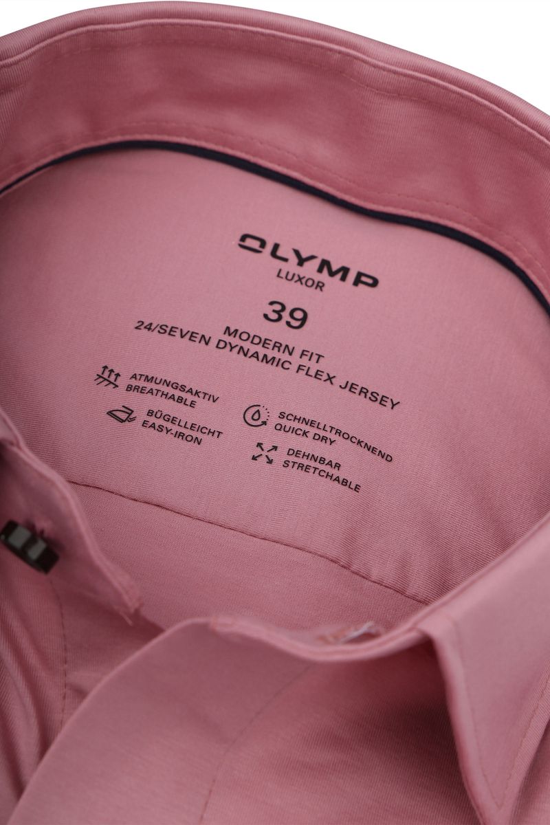 OLYMP Luxor Hemd 24/Seven Alt Rosa - Größe 40 günstig online kaufen