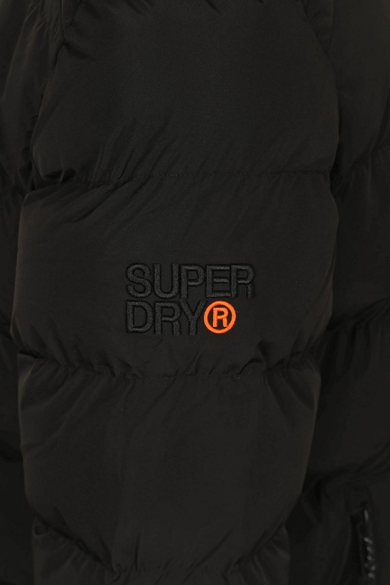 Superdry Pufferjacke Hooded Schwarz - Größe XL günstig online kaufen