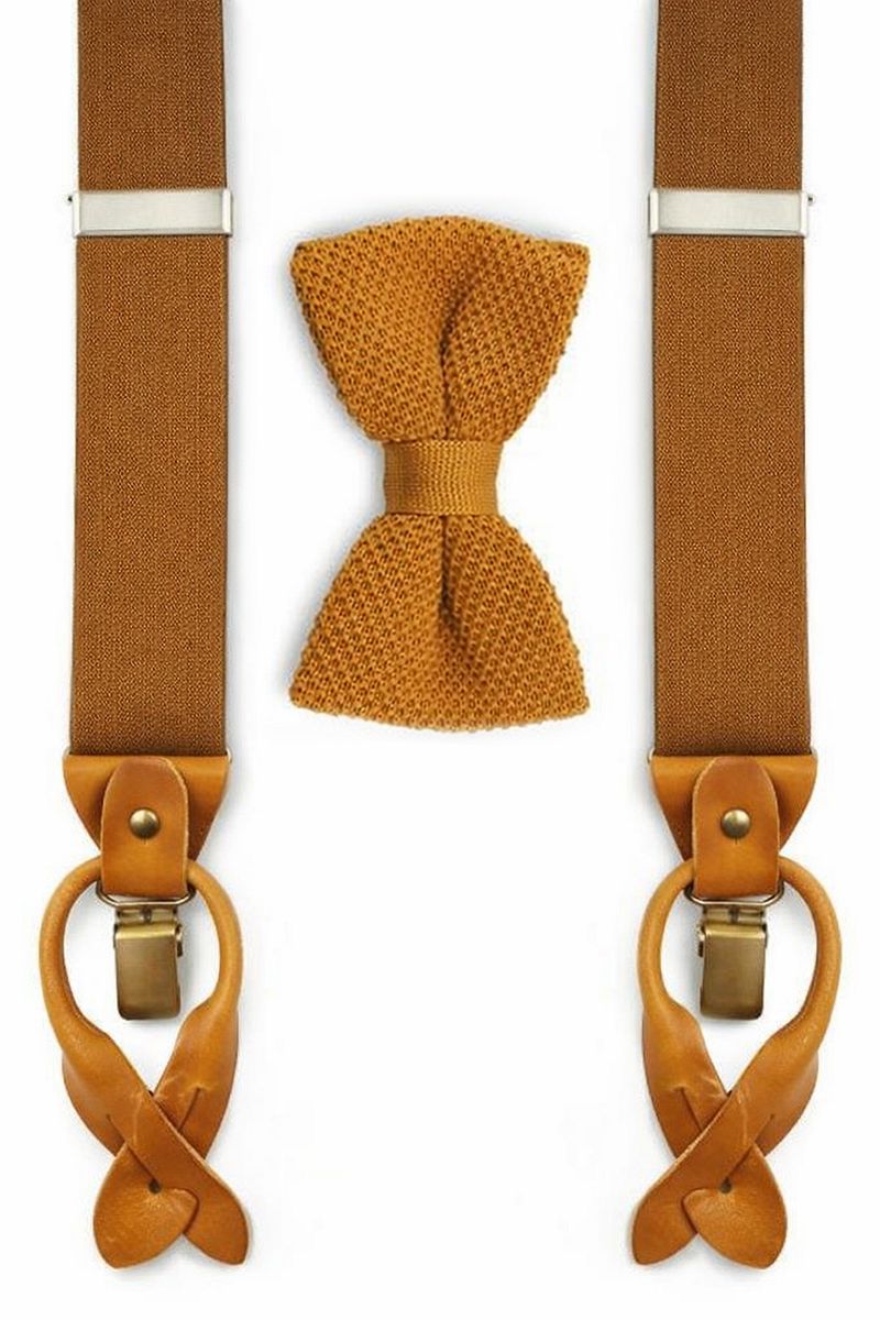 Sir Redman Hosenträger Combi Pack Cognac - günstig online kaufen