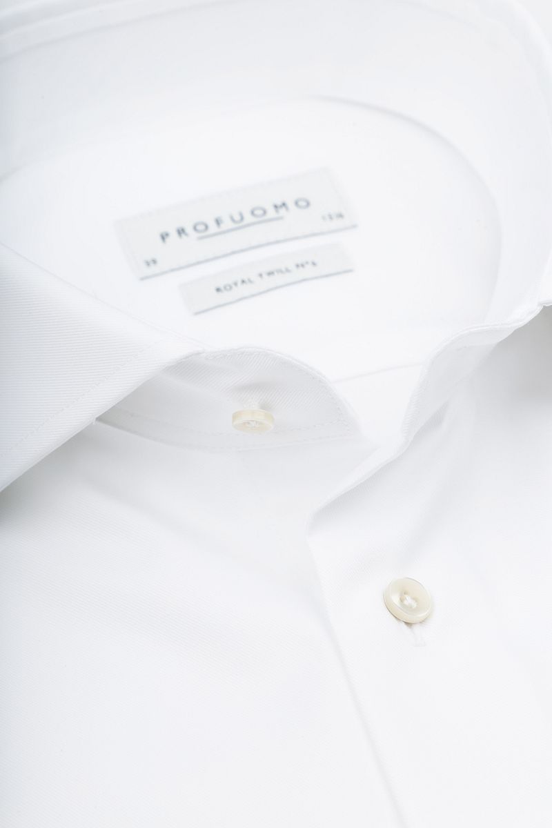 Profuomo Hadleighs Royal Twill Hemd No6 White - Größe 41 günstig online kaufen