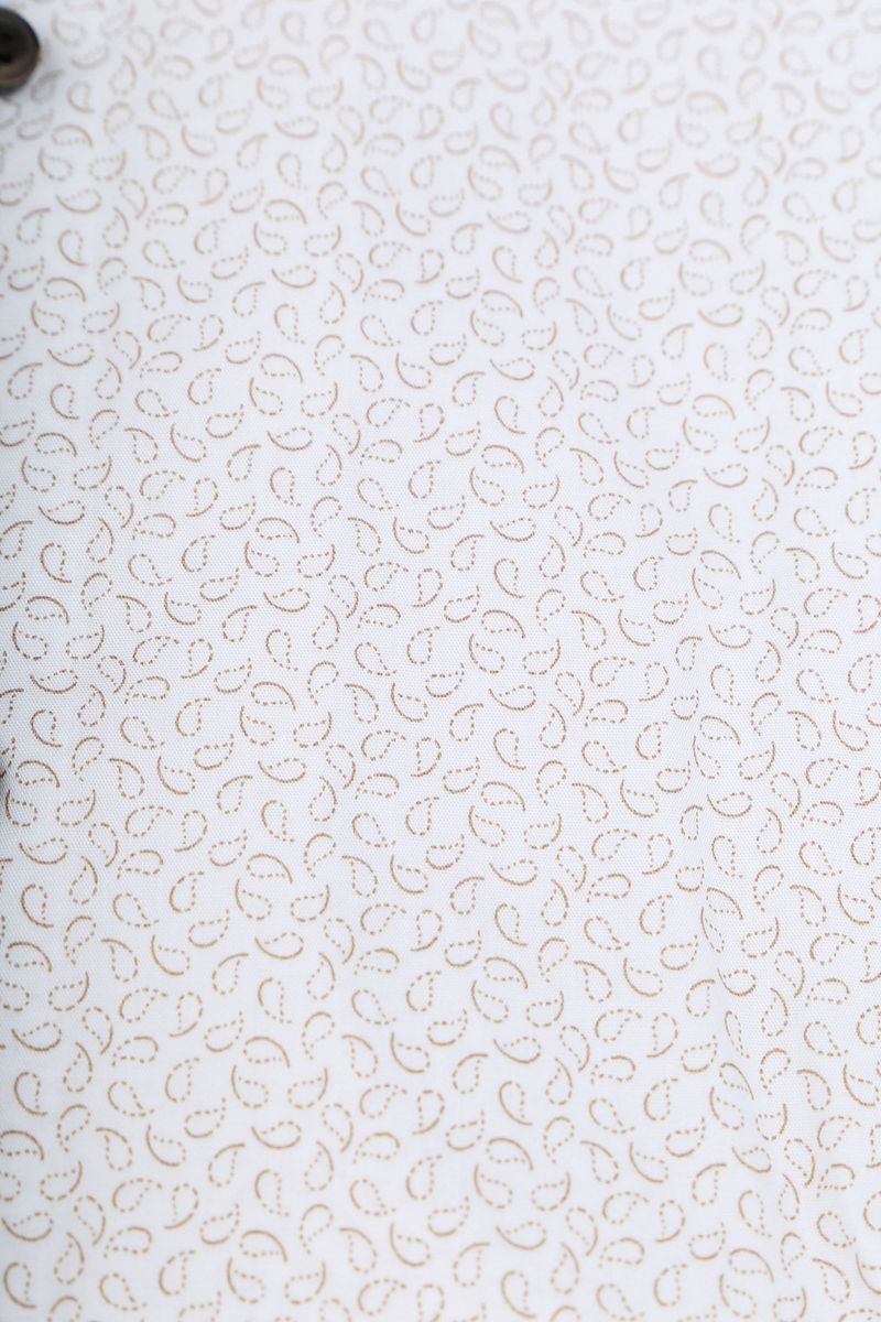 OLYMP Hemd Level 5 Druck Hellbeige - Größe 37 günstig online kaufen