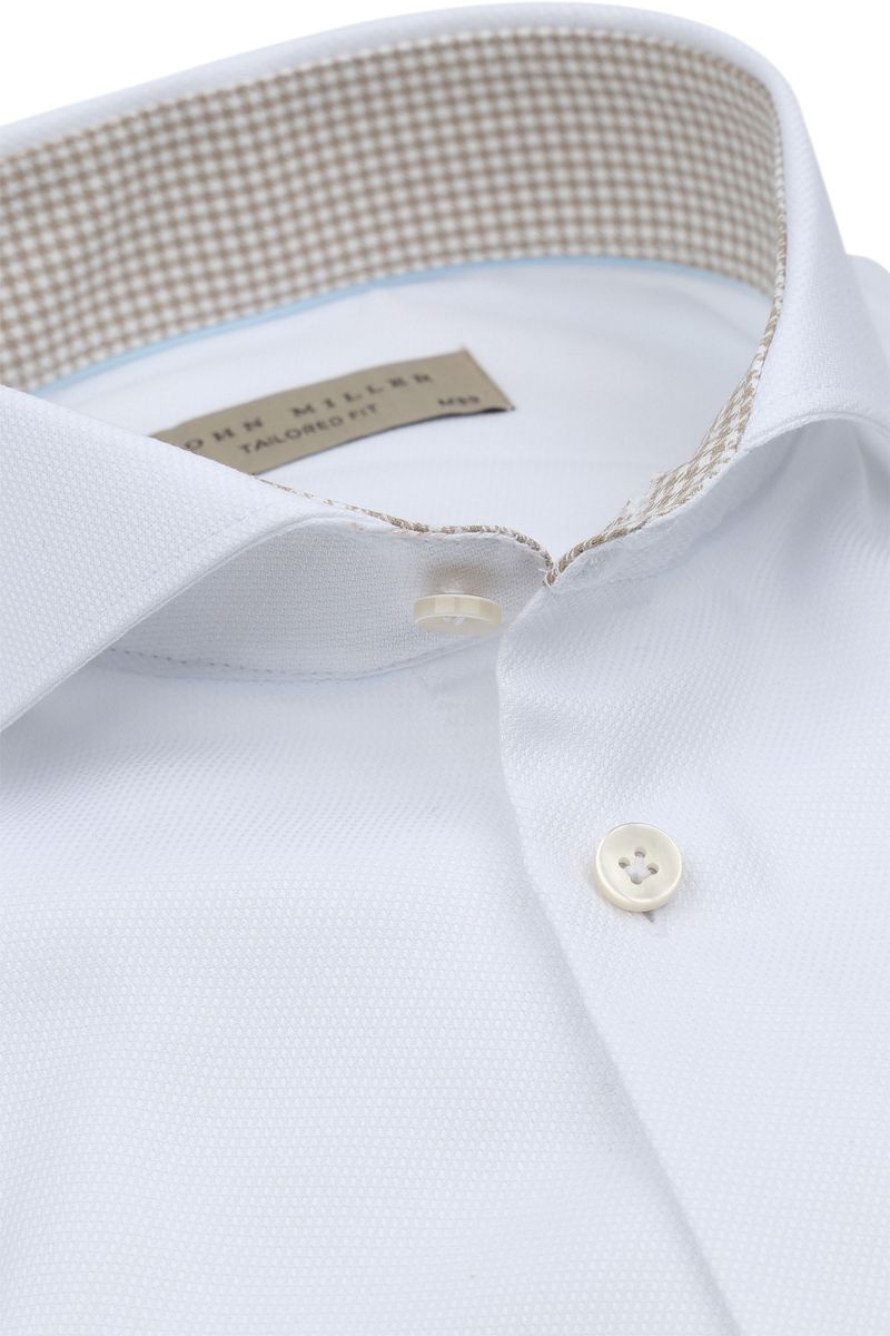 John Miller Hemd Contrast Weiß - Größe 39 günstig online kaufen