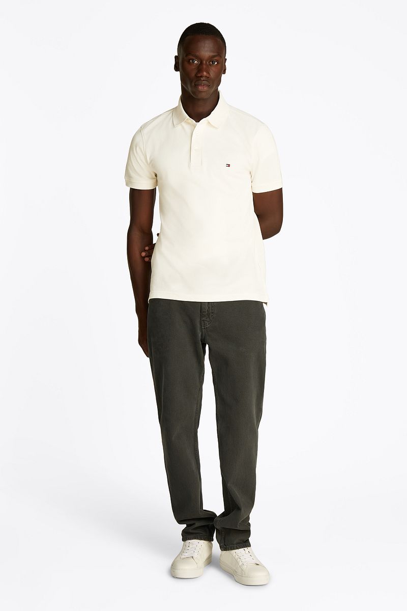 Tommy Hilfiger 1985 Polo Shirt Off White - Größe M günstig online kaufen
