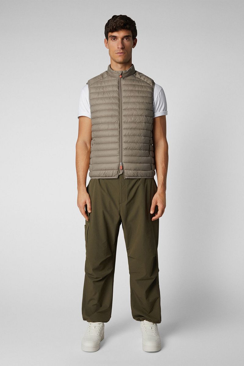 Save The Duck Bodywarmer Adam Grau - Größe L günstig online kaufen